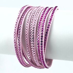 WRAP - STAR BRACELET, PINK
Touchstone Crystal by Swarovski